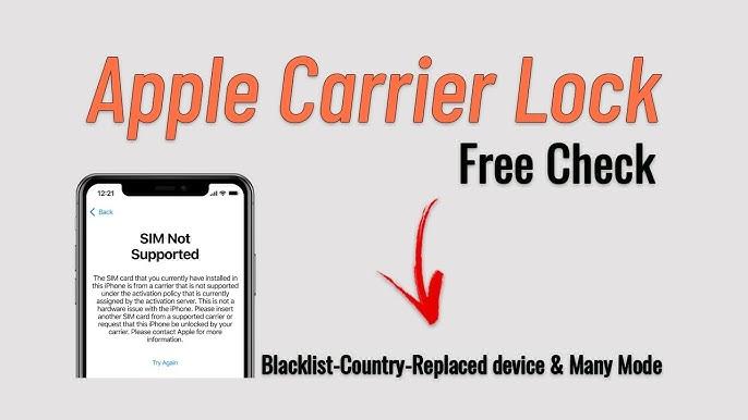 #218 APPLE iPHONE CARRIER  SIM-LOCK  FMI  GSMA Status Check- IMEI/SN