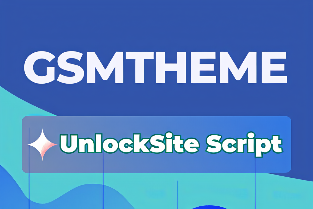 @ GSM Theme Unlocking Script – Lifetime Activation (1 Year Support  Updates  GSM Pay Included)