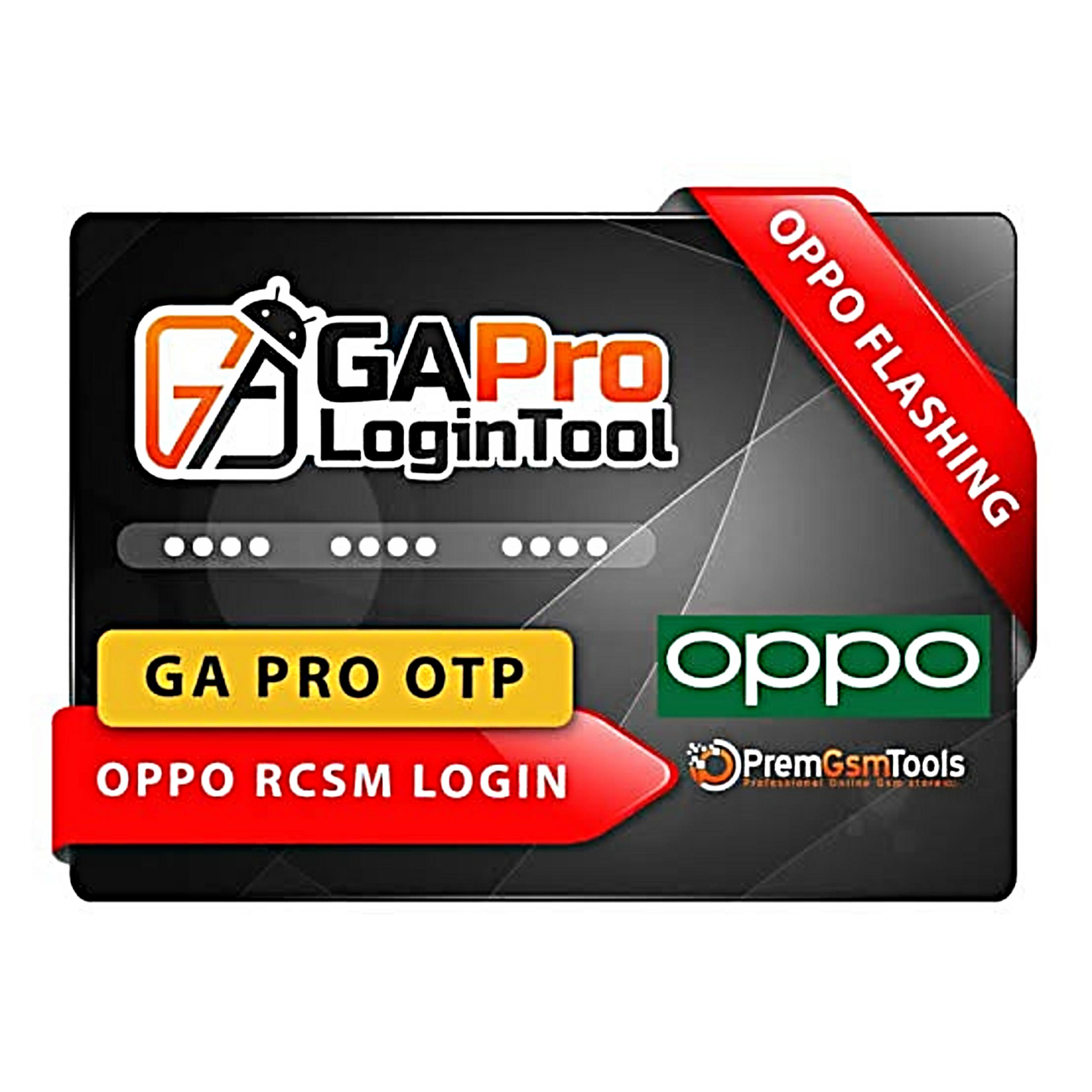 GAPro Login Tool - Oneplus OTP