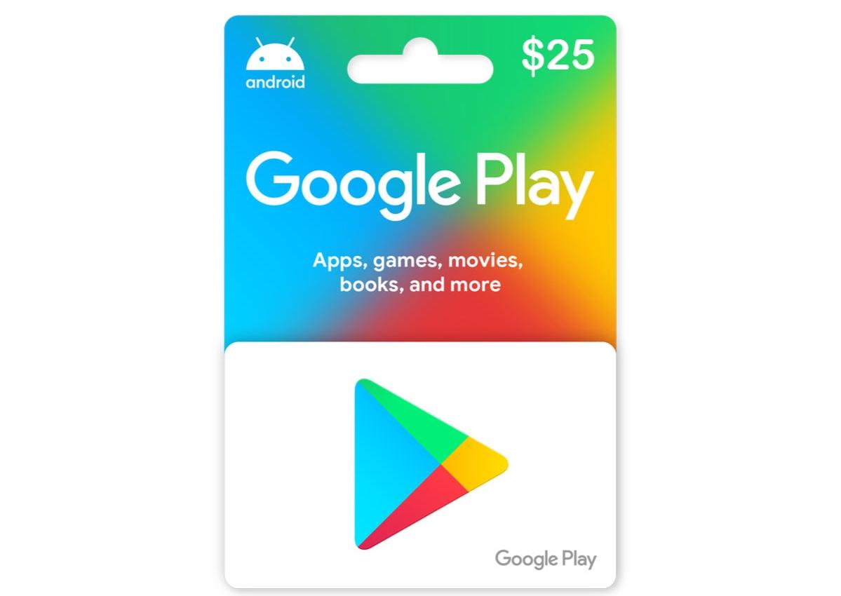 Google Play USD25 Gift Card (US)  Google Play US Store ONLY