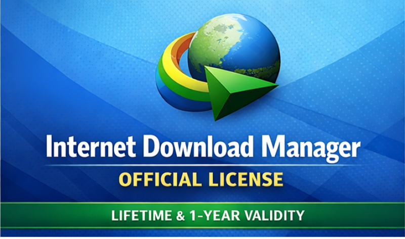 Internet Download Manager IDM Official Licence (1 Year) 1 PC INSTANT