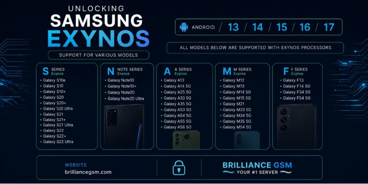 Samsung Exynos FRP Unlock – All Models Supported✅Via USB cable and PC